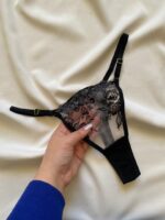 ست لباسزیرزنانه تور سایه روشن مارک انوشه کد889_13 - Image 2
