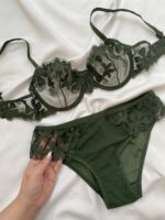 ست سبز کاپ بی انوشه کد 889_40 - Image 4