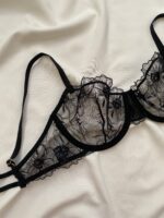 ست کاپ بی مشکی انوشه کد889_38 - Image 5