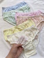 شورت زنانه لیفه ای نخ پنبه کمالی مدل حصیری پک ۳عددی - Image 5