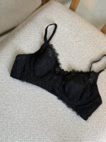 ست لباسزیر تور مژه ای  مشکی برند انوشه کد885 - Image 6