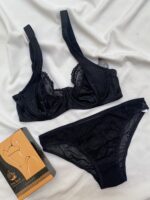 ست لباسزیر استرج و دانتل از برندمیسا کد6140 - Image 5