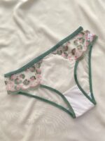 ست لباسزیر تورگلدوزی سبز برندانوشه(نوشه  پوش)کد889 - Image 3