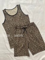 ست تاپ ‌وشورت نخ پنبه میسپل - Image 2